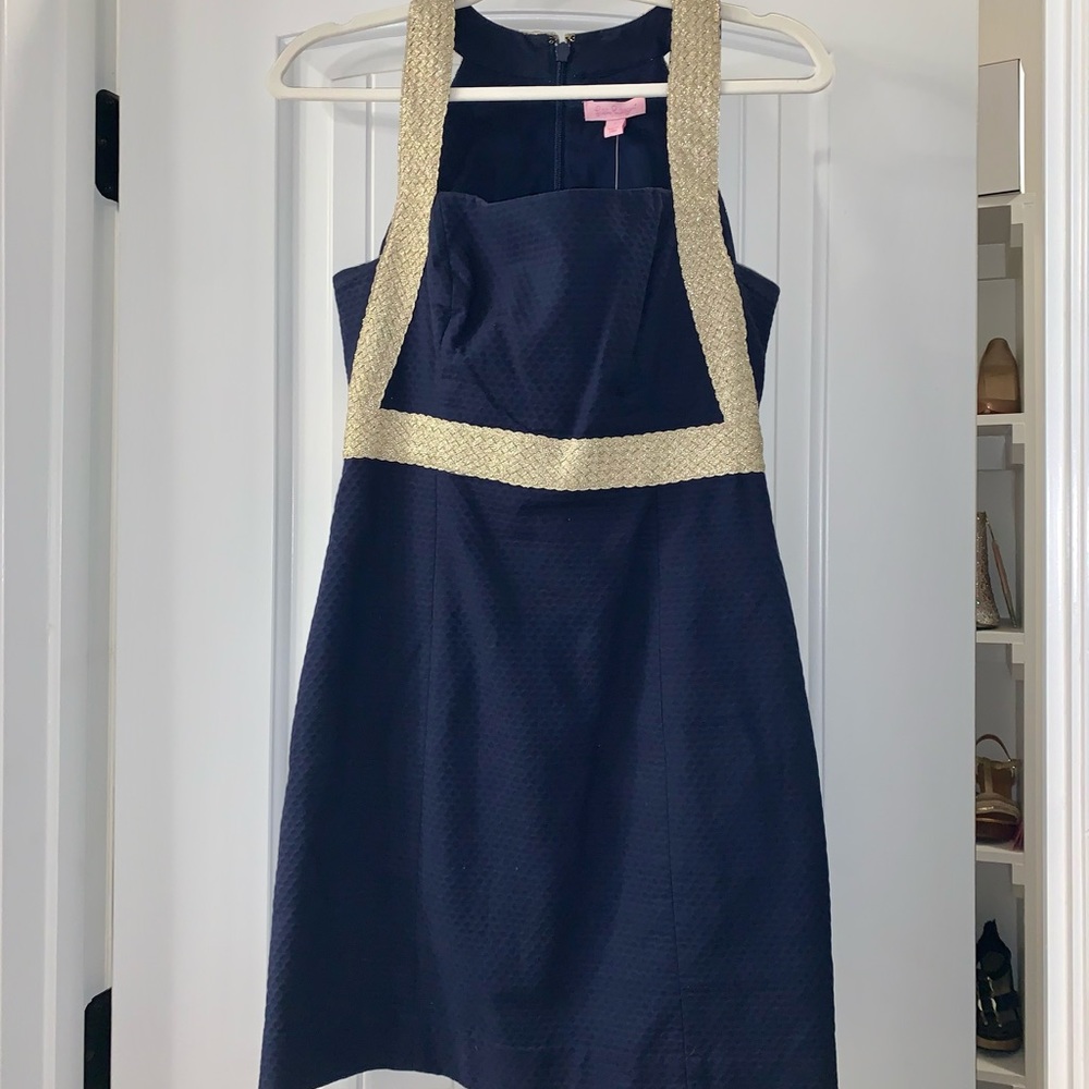 Navy Lilly Pulitzer dress